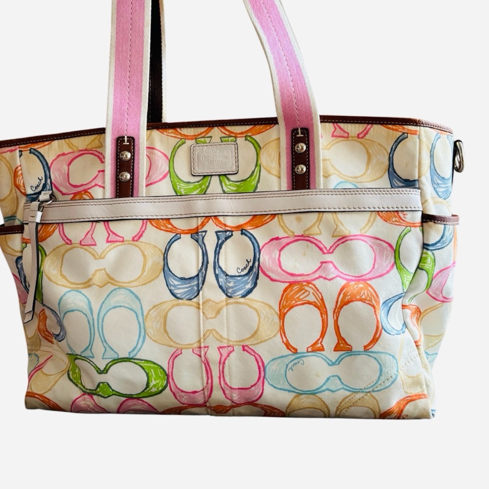 Coach Multicolor Sunglasses Print Tote